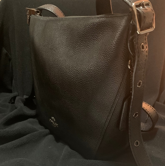 Black Coach Shoulder Bag - Picture 2 of 3
